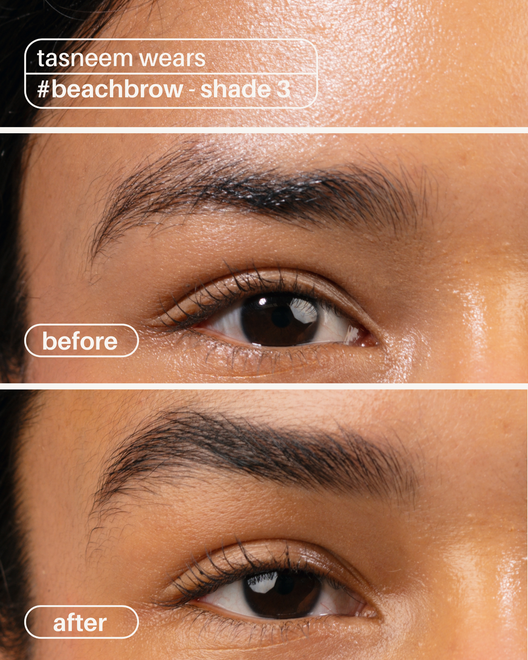 #BeachBrow -  brow mousse that fills, fluffs & sets