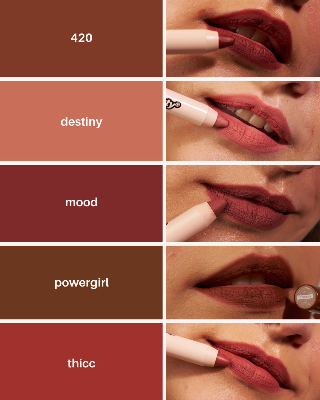 #AirMatte - transfer proof matte lip crayon