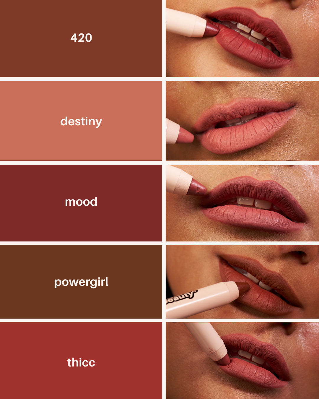 #AirMatte - transfer proof matte lip crayon