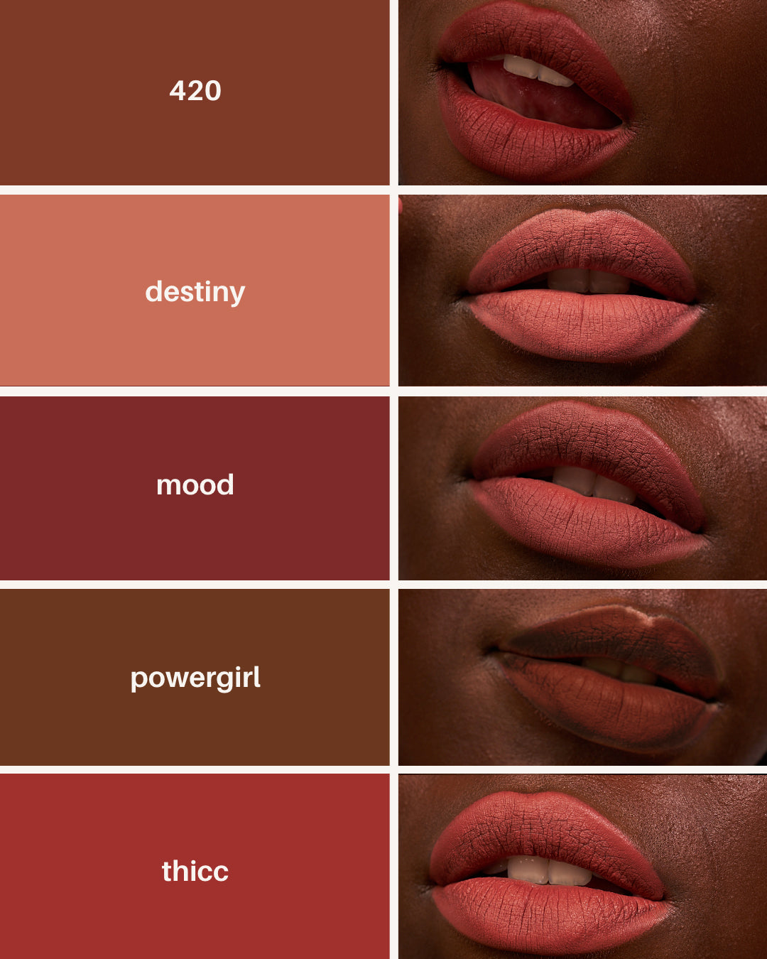 #AirMatte - transfer proof matte lip crayon