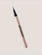 #JetLiner - jet black eyeliner pen with a brush tip